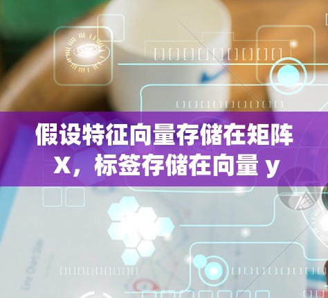 假设特征向量存储在矩阵 X，标签存储在向量 y