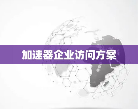 加速器企业访问方案