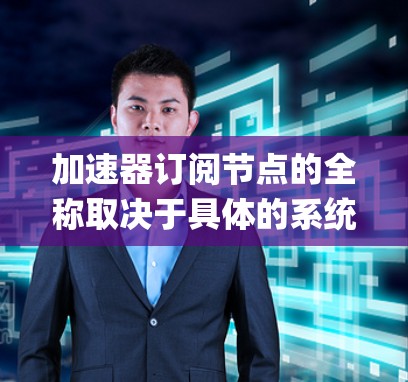 加速器订阅节点的全称取决于具体的系统和上下文。根据 Man Page 文档的信息
