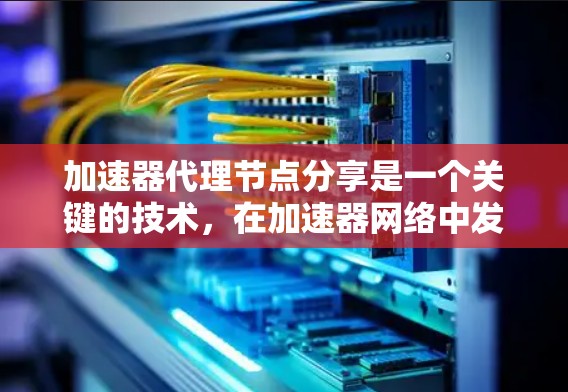 加速器代理节点分享是一个关键的技术，在加速器网络中发挥着重要作用。以下是关于加速器代理节点分享的详细信息