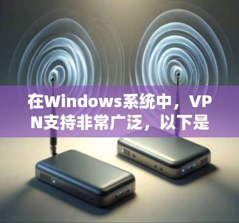 在Windows系统中，VPN支持非常广泛，以下是详细的步骤和信息