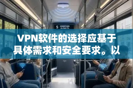 VPN软件的选择应基于具体需求和安全要求。以下是对各软件的横向比较