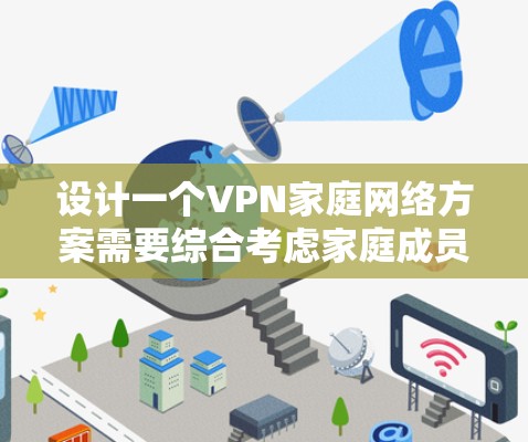 设计一个VPN家庭网络方案需要综合考虑家庭成员的使用习惯、网络安全、设备兼容性、操作便捷性以及家庭共享功能等。以下是设计一个全面的VPN家庭网络方案的步骤