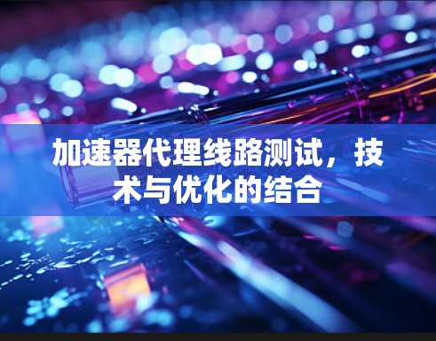 加速器代理线路测试，技术与优化的结合