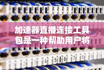 加速器直播连接工具包是一种帮助用户将预览好的直播内容快速连接到电脑的工具。以下是关于该工具包的详细信息