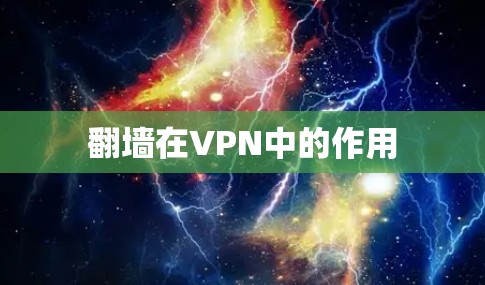 翻墙在VPN中的作用