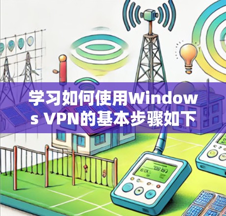 学习如何使用Windows VPN的基本步骤如下 学习如何使用Windows VPN的基本步骤如下
