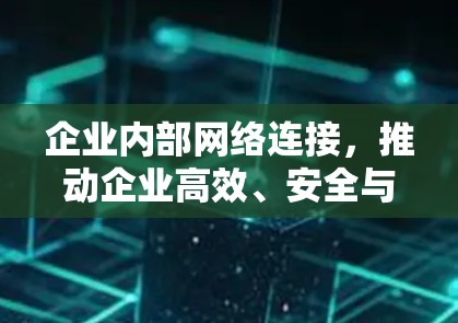 企业内部网络连接，推动企业高效、安全与可持续发展