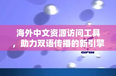 海外中文资源访问工具，助力双语传播的新引擎