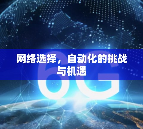 网络选择，自动化的挑战与机遇